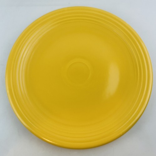 Vintage Fiesta Yellow Chop Plate 12" Round Serving Platter Fiestaware HLC USA