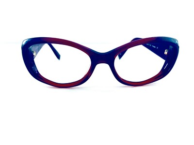 Oliver Peoples Red Cat Eye Dark Glasses Phoebe 56 17 125 SI  display picture 3