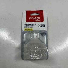 Playtex NaturaLatch 12month Silicone Baby Bottle Nipples - Medium Flow 2pk