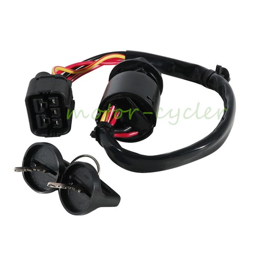 Ignition Key Switch Lock Set for Honda SXS700M4D Pioneer-4 700 Deluxe 2017-2022 - Picture 2 of 10
