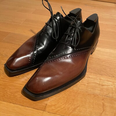 BERLUTI - OXFORD - ALLESANDRO EDGE - GR. 10,5 (EU 45) - sehr gepflegt
