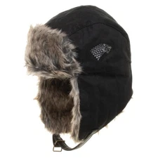 Official Game of Thrones Faux Fur Trapper Hat Winter is Coming GoT HBO Warm Wolf