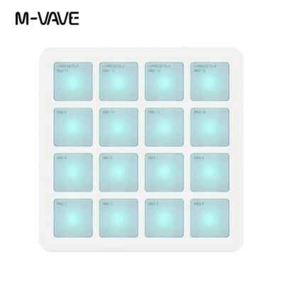 M-VAVE SMC-PAD POKET Wireless Midi Controller tragbar für Percussion Keyboards