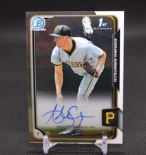 2015 Bowman Chrome Prospect Baseball Auto #BCAP-AS Adrian Sampson 