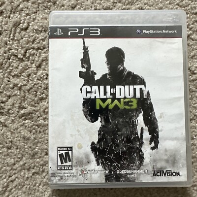Call of Duty: Modern Warfare 3 Sony PlayStation 3 2011 PS3 NO MANUAL Ships Fast!