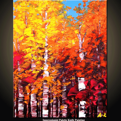 Abstract Painting 36 X24 X1 5 Deep Huge Original Palette