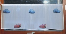 - 44 - Cars - Kinderzimmer Scheibengardine Gardinen Gardine