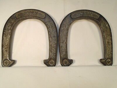 LOT DE 4) fers à cheval antiques - projets d'artisanat