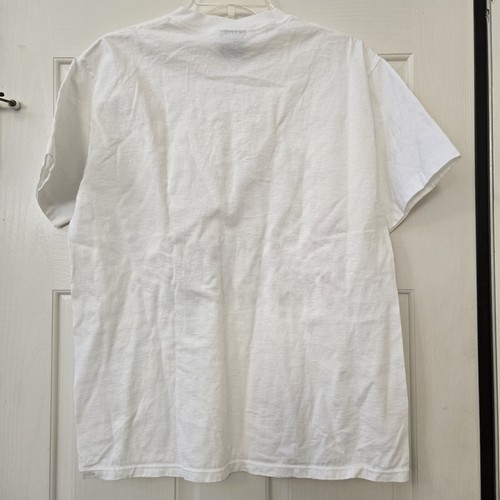 VTG 90s Can You Find Santa? T-Shirt Single Stitch Christmas Holiday Tee White L - Bild 4 von 6