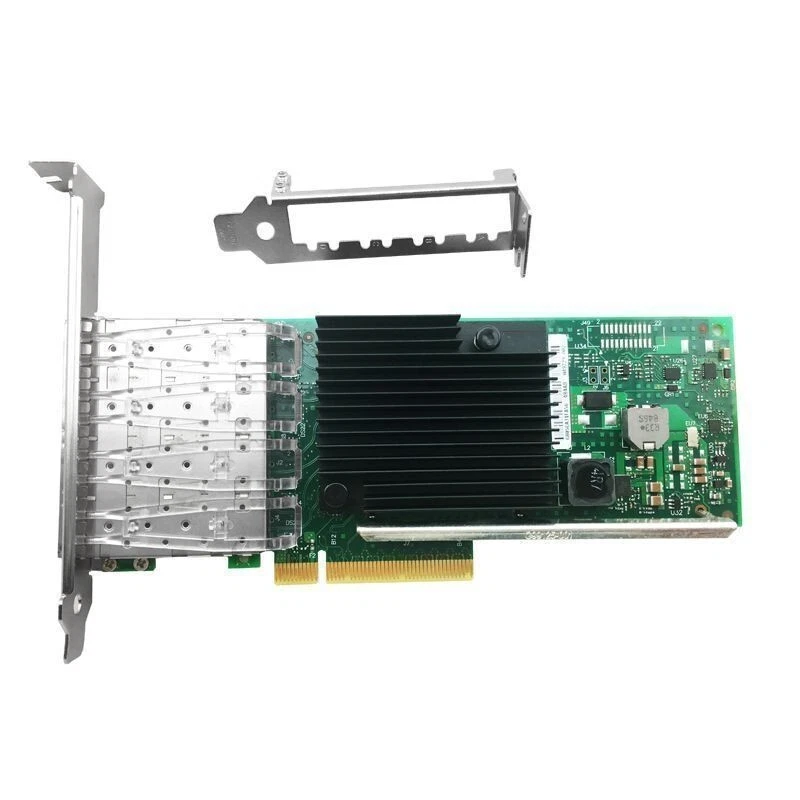 New Intel X710-DA4 4-port 10Gbps SFP+ PCIe 3.0 x8 10Gbps Ethernet network card - Image 2 of 4