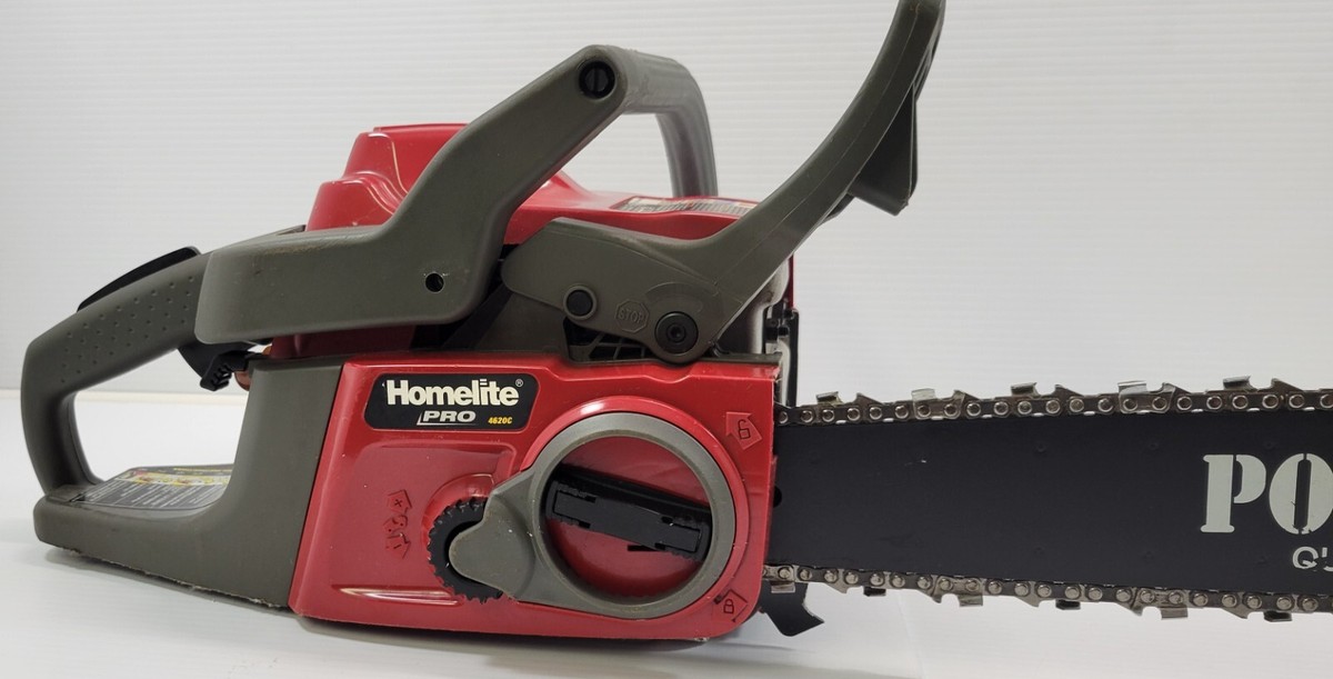 ゆちゃ Z) Homelite UT10522B 20in 46cc Gas Powered Chainsaw | eBay