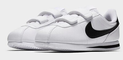 NIKE CORTEZ BASIC SL (PSV) PRE SCHOOL WHITE / BLACK 904767 102 | eBay