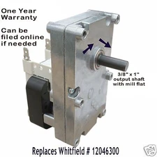 WHITFIELD  ADVANTAGE  AUGER  FEED  MOTOR -1 RPM CW  [XP7000]  -H5886  -12046300
