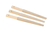 JEWELERS HALF-ROUND CHAMOIS BUFF STICK