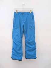 Boulder Gear Snowboard Ski Pants Boys Large Blue Black Waterproof Insulated
