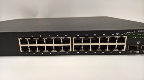 Dell PowerConnect 3524P K690K 24 Port Fast PoE Ethernet Switch - Picture 3 of 7