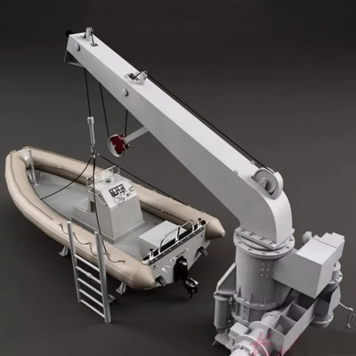 Ship Model Parts Crane Complete Size and Proportion Ship Model Spare Parts
