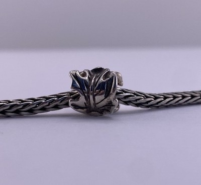 Chamilia Drifting Leaves Charm Sterling Silver Leaf Nature Bead NEW