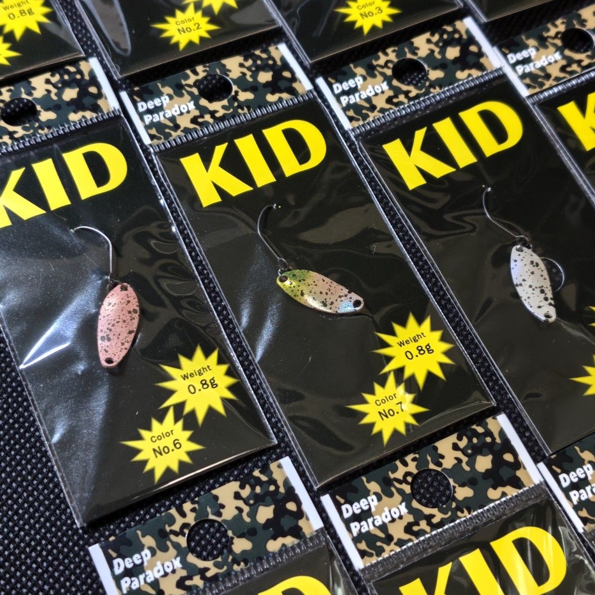 DeepParadox Deep Paradox Kid 0.8g 13-piece set Area Trout Spoon - Image 5