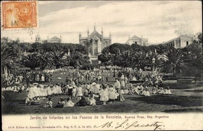 Ak Buenos Aires Argentinien, Jardin de Infantes,  Kinder spielen,... - 4932224