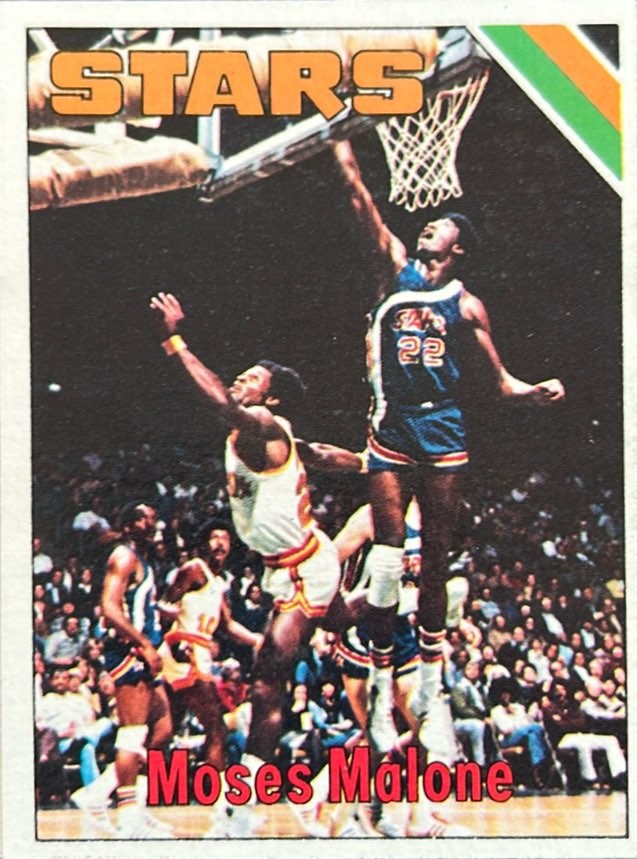 1975 Topps #254 Moses Malone