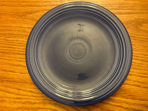 Vintage Fiestaware - 7" salad plate in original cobalt (7 7/16")