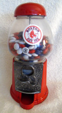 Rare Vintage (80's) Boston Red Sox M & M Gumball Machine by CAROUSEL