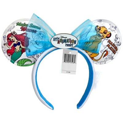 Disney. Parks Art of Animation  Headband Ariel, Nemo, Simba, Cars new Ears  cute