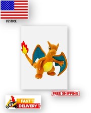 Shiny Charizard Plush Toy - 12" Collectible Soft Stuffed Animal Gift for Kids