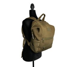 Dagne Dover Neoprene Diaper Backpack Olive Green   Pad  Bottle Holder Included