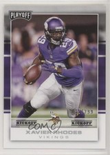2017 Panini Playoff Kick Off 135/299 Xavier Rhodes #53 0l2