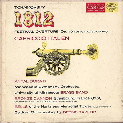 LP Tchaikovsky 1812 Festival Orchestra, Op. 49 (Original Scoring) / Capriccio I
