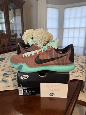 Nike Kobe X 10 Easter Men's Basketball Sneakers Size 13 705317-808