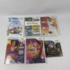 Lot of 6 Sealed Nintendo Wii Games Wii Play Zumba Fitness The Hunt EA Active