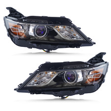 For 2014-2020 Chevy Impala Halogen Headlight Projector With Bulb 7 Pins Pair Lr