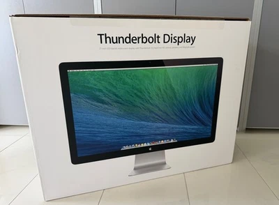 Apple Thunderbolt Display 27" IPS LED Monitor MC914ZM/B 2560x1440 in OVP - Bild 1 von 4