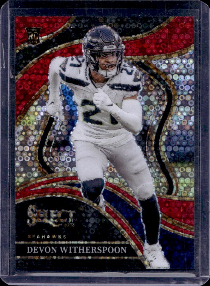 2023 Select Devon Witherspoon Disco Prizms Rookie Club RC #273 Seahawks