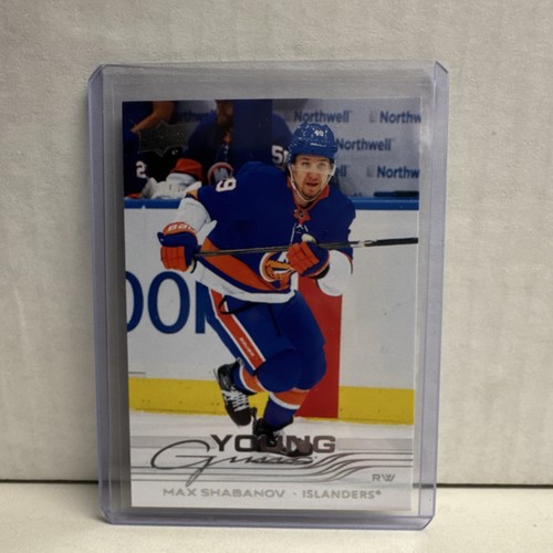 Upper Deck 2025-26 Series 2 Young Guns Rookie #456 Max Shabanov Islanders