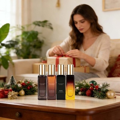 20 ml 4-teiliges Luxuriöses Duft-Geschenkset Parfüm-Duftspray Parfümnebel