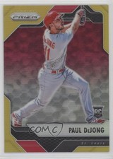2017 Panini Chronicles Prizm Gold Prizm 5/10 Paul DeJong #23 2d9