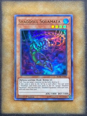 Yugioh Shaddoll Squamata BLHR-EN082 Ultra Rare 1st Ed NM