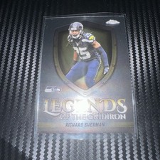 2025 Topps Chrome Richard Sherman Legends of the Gridiron Refractor #LOG-36