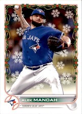 2022 Topps Holiday #HW71 Alek Manoah FREE SHIPPING
