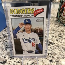 Topps Heritage Base Set Yoshinobu Yamamoto #76R-23 Los Angeles Dodgers MLB 2025