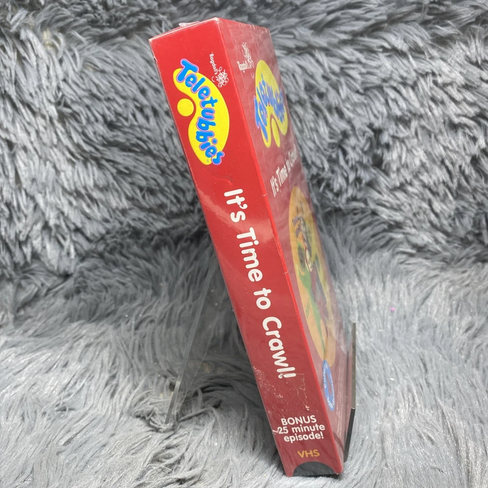 Teletubbies: It’s Time To Crawl VHS Tape 2004 Bonus Video Ragdoll’s Rare SEALED - Image 2 of 4