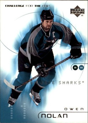 2001-02 UD Challenge for the Cup #71 Owen Nolan - HKY