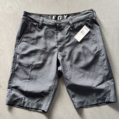 FOX Essex Tech Short schwarz meliert kurze Hose Freizeit Casual Größe 29