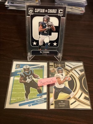 2024 Panini Donruss Optic - Captain in Charge D.J. Moore #3 Buffalo Bills