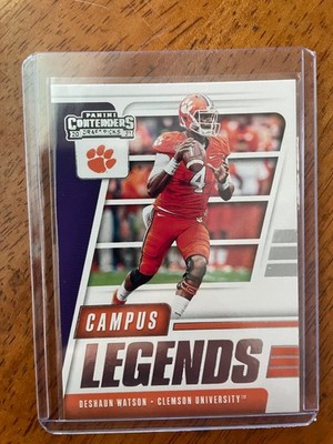 2021 Panini Contenders Draft Picks - Campus Legends Deshaun Watson #1