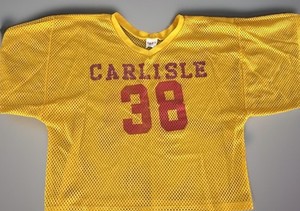 Vintage Carlisle High School Jersey Rogers 38 Fab Knit S/M Football Costume Iowa